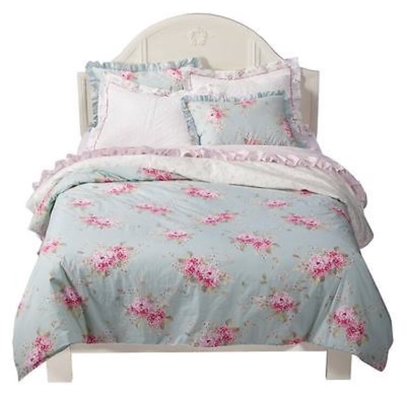 Simply Shabby Chic Bedding Rare Hydrangea Duvet Cover Poshmark